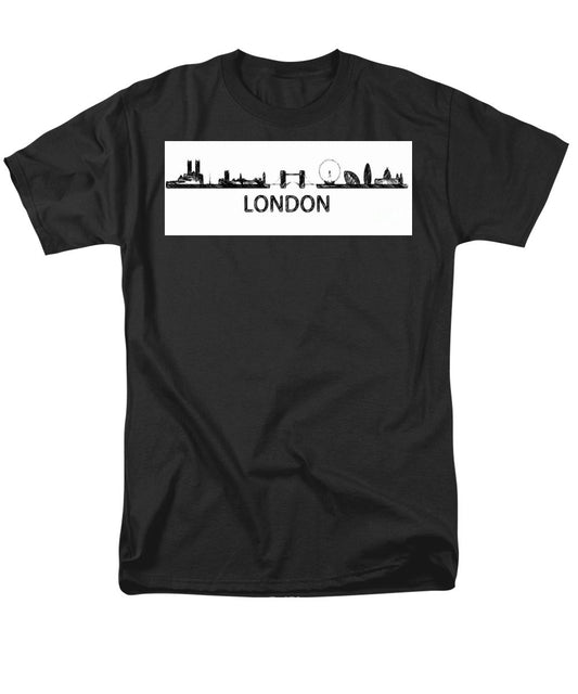 T-shirt pour homme (coupe standard) - London Silhouette Sketch