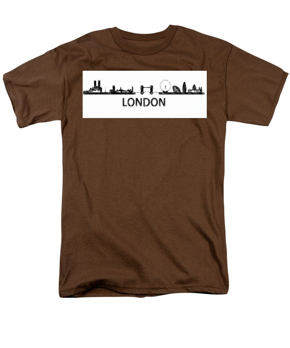 T-shirt pour homme (coupe standard) - London Silhouette Sketch