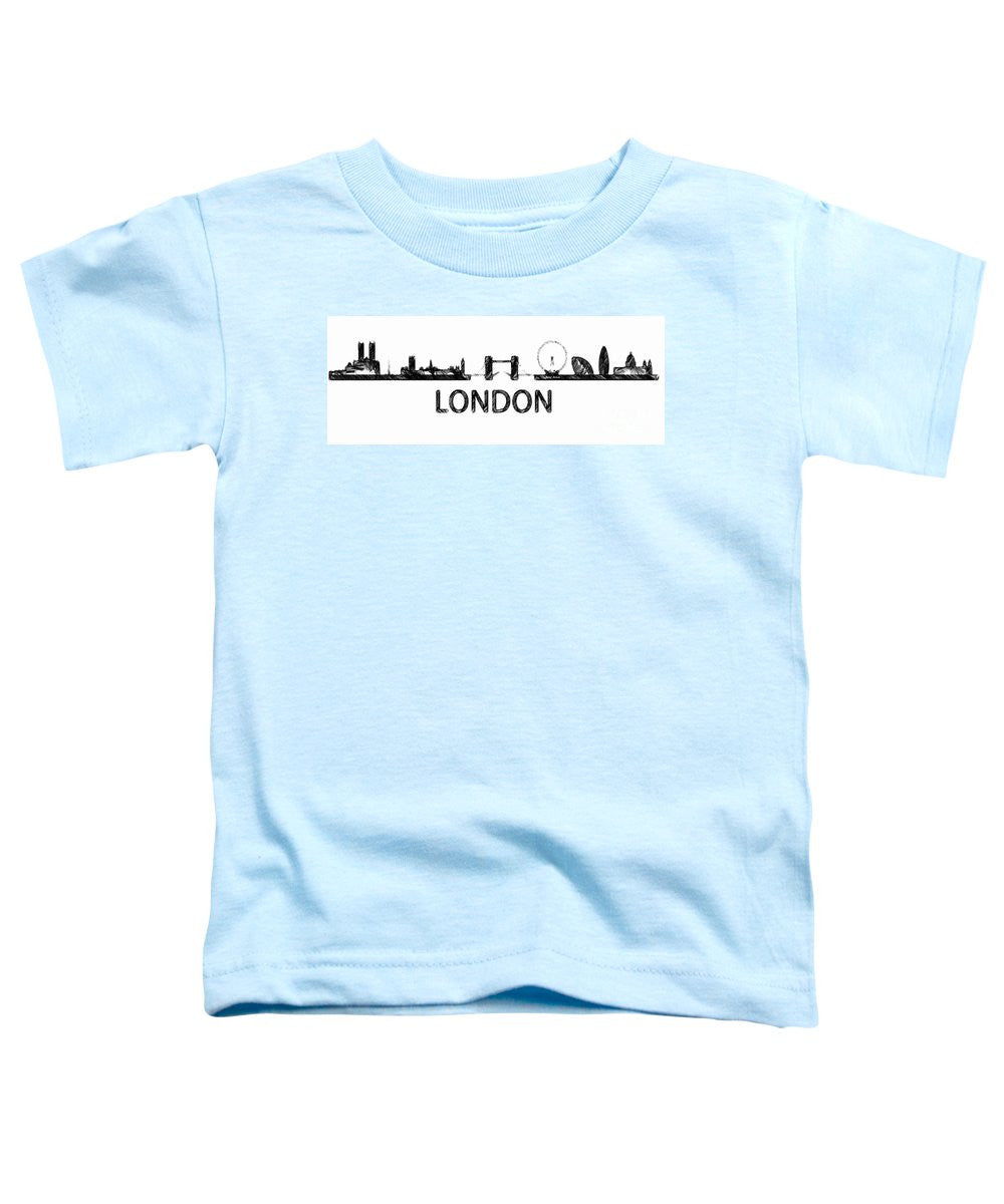 Toddler T-Shirt - London Silouhette Sketch