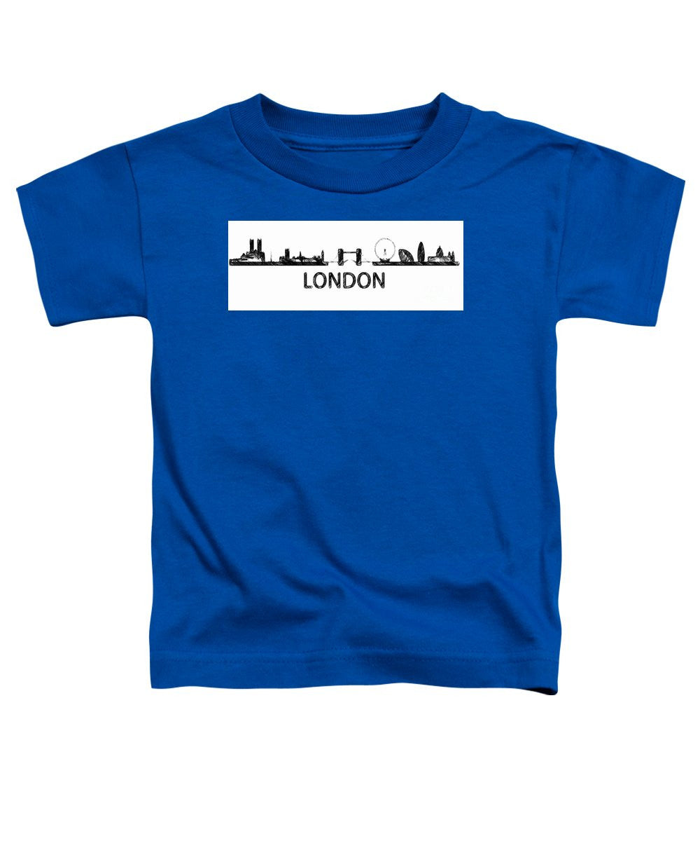 Toddler T-Shirt - London Silouhette Sketch