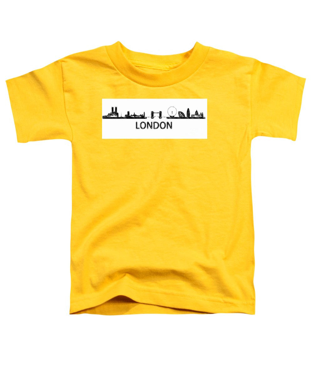 Toddler T-Shirt - London Silouhette Sketch