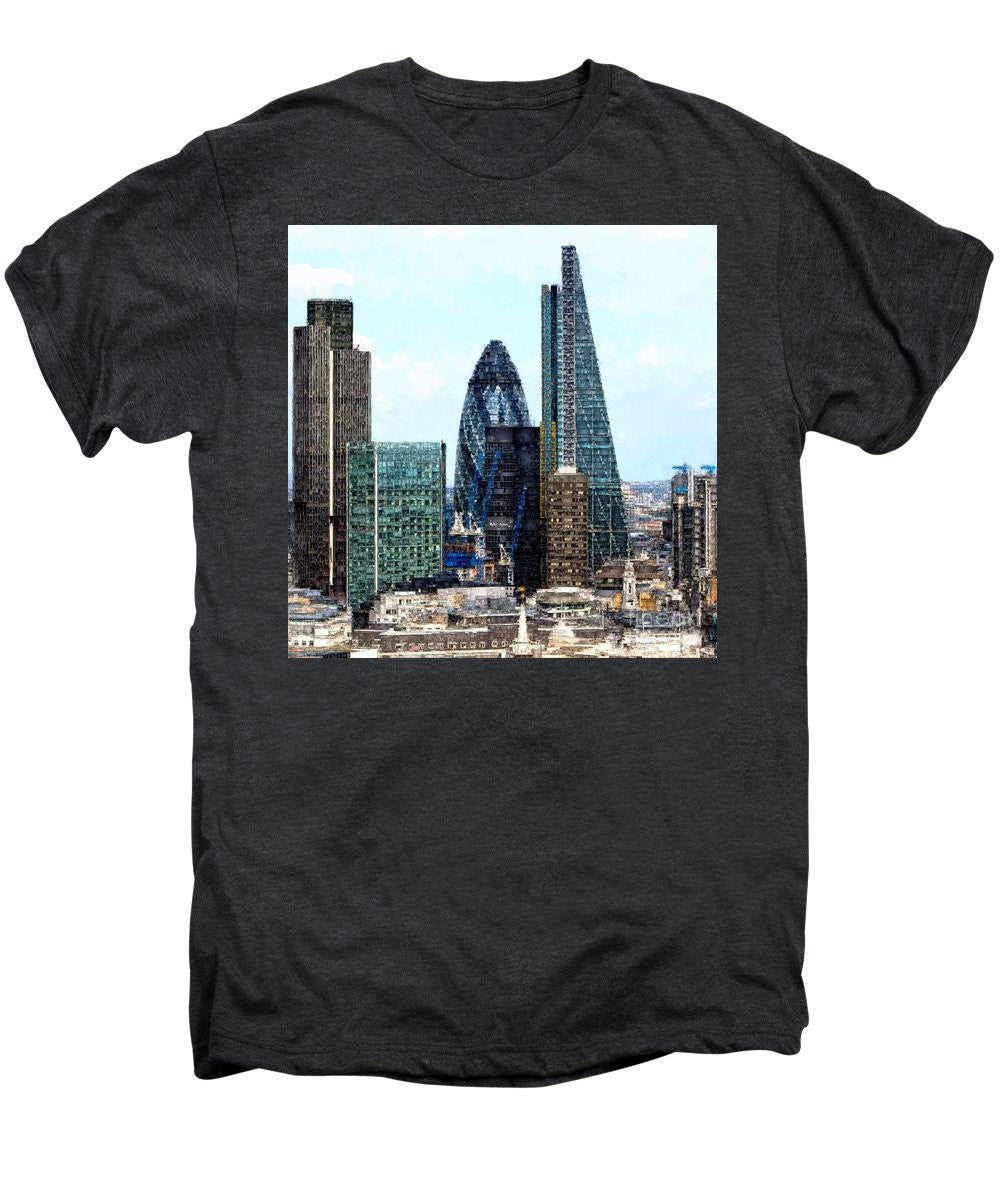 Men's Premium T-Shirt - London Skyline