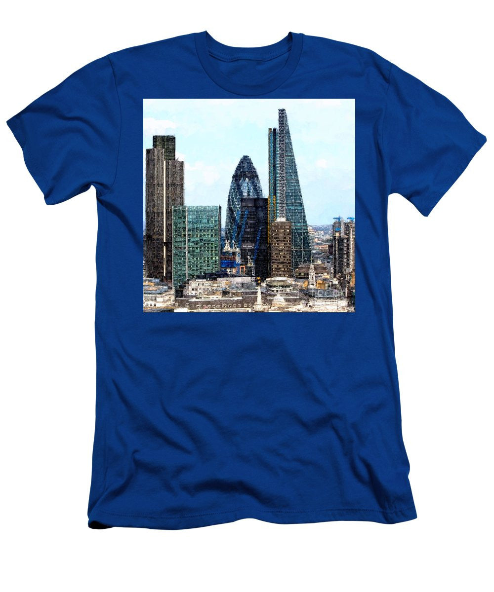 Men's T-Shirt (Slim Fit) - London Skyline