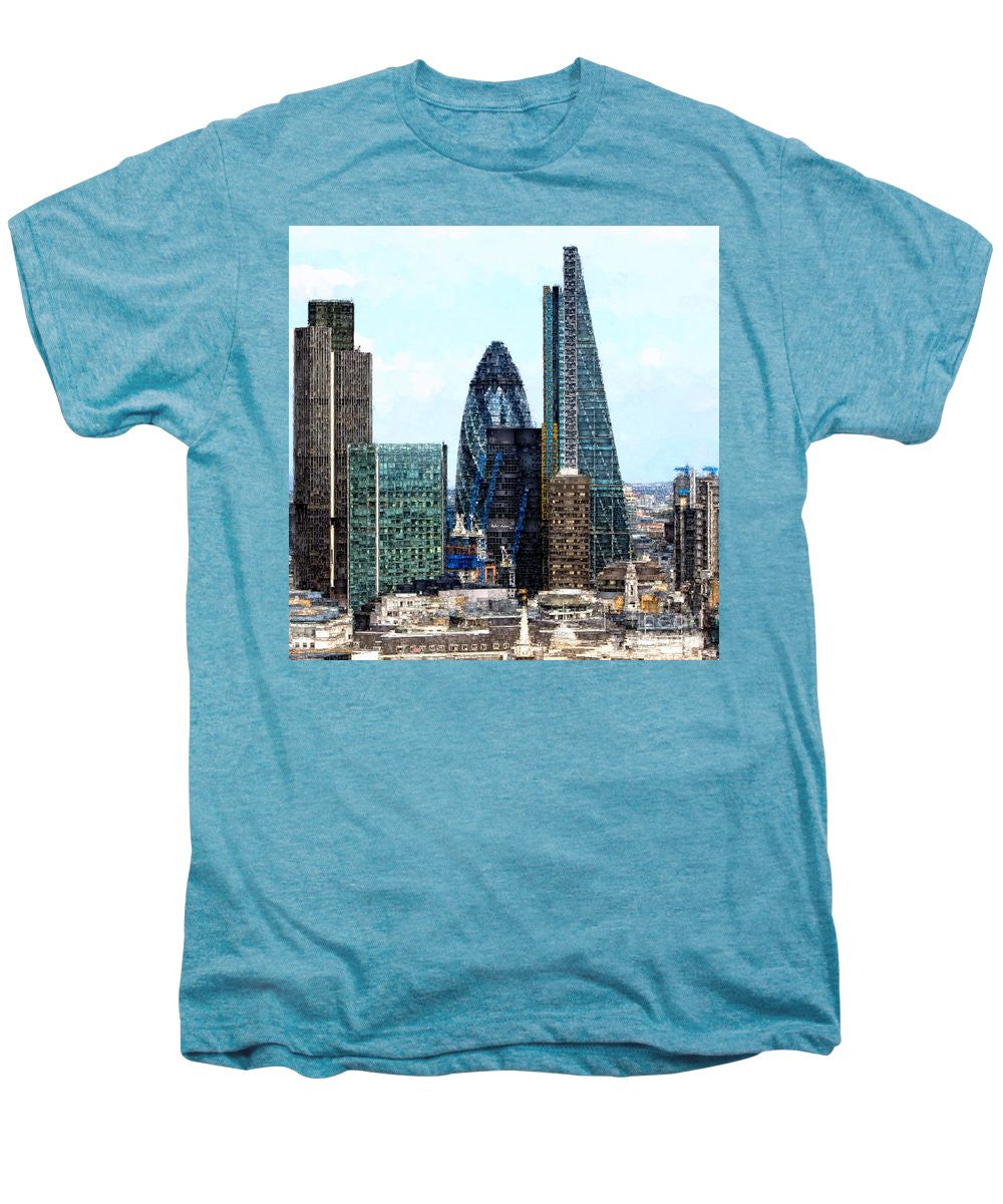 Men's Premium T-Shirt - London Skyline