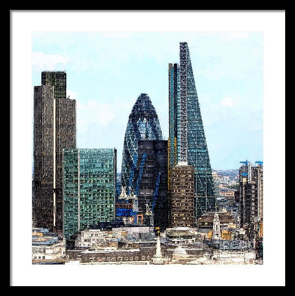 Framed Print - London Skyline