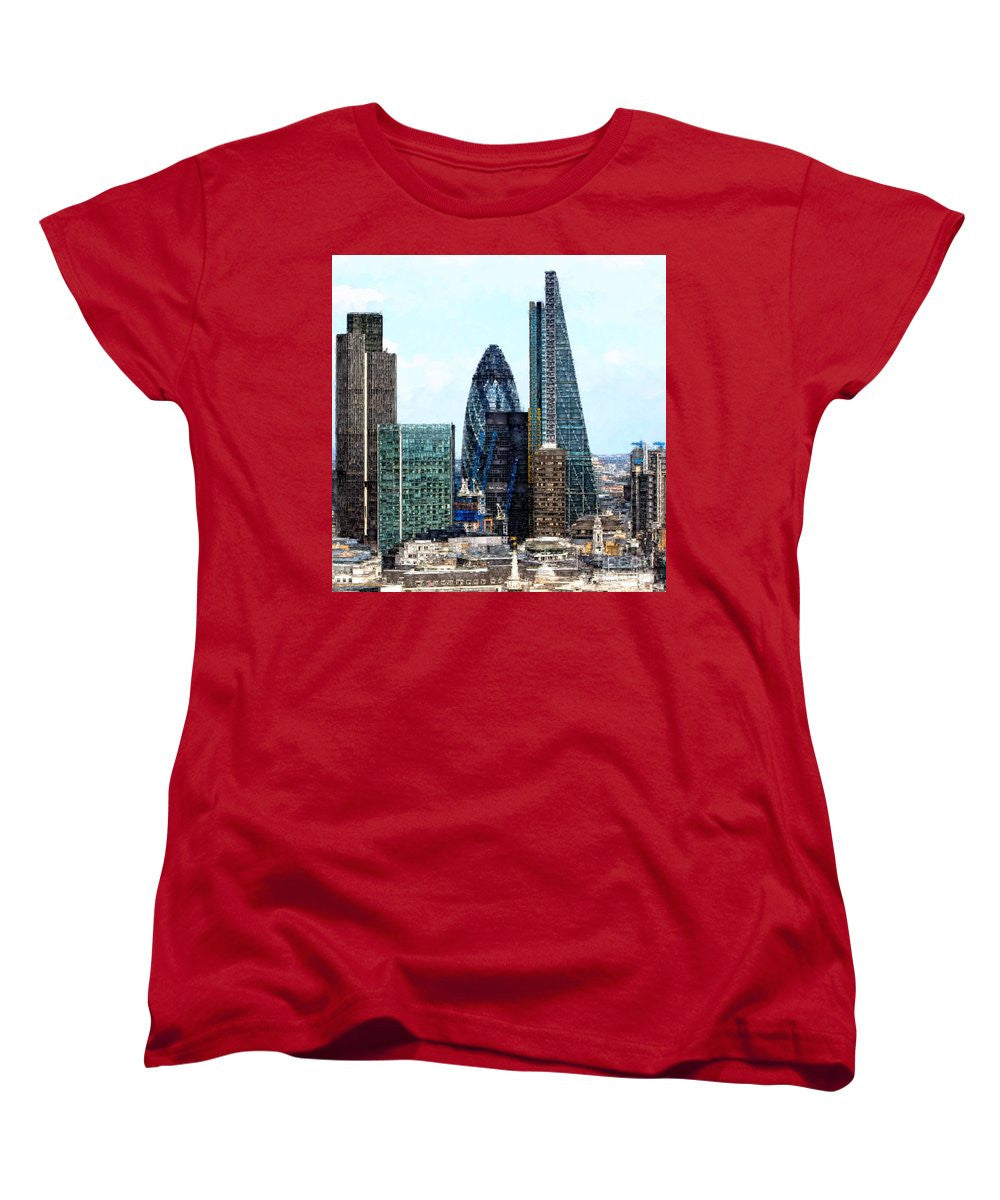 Women's T-Shirt (Standard Cut) - London Skyline