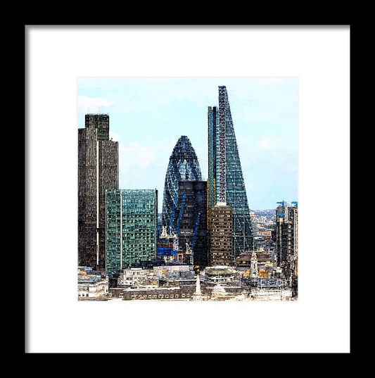 Framed Print - London Skyline