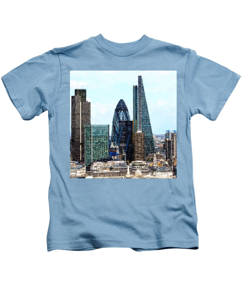 Kids T-Shirt - London Skyline