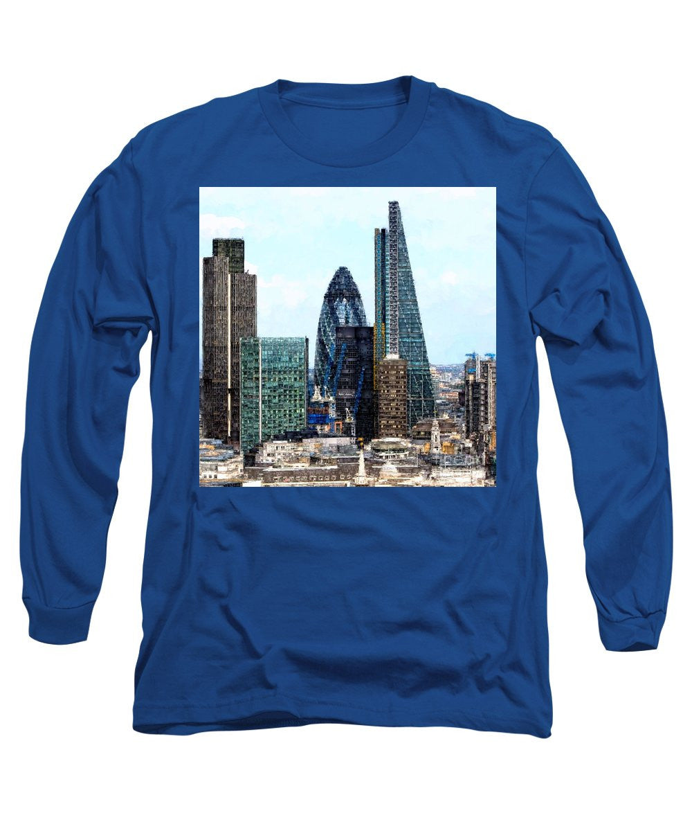 Long Sleeve T-Shirt - London Skyline