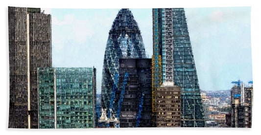 Towel - London Skyline