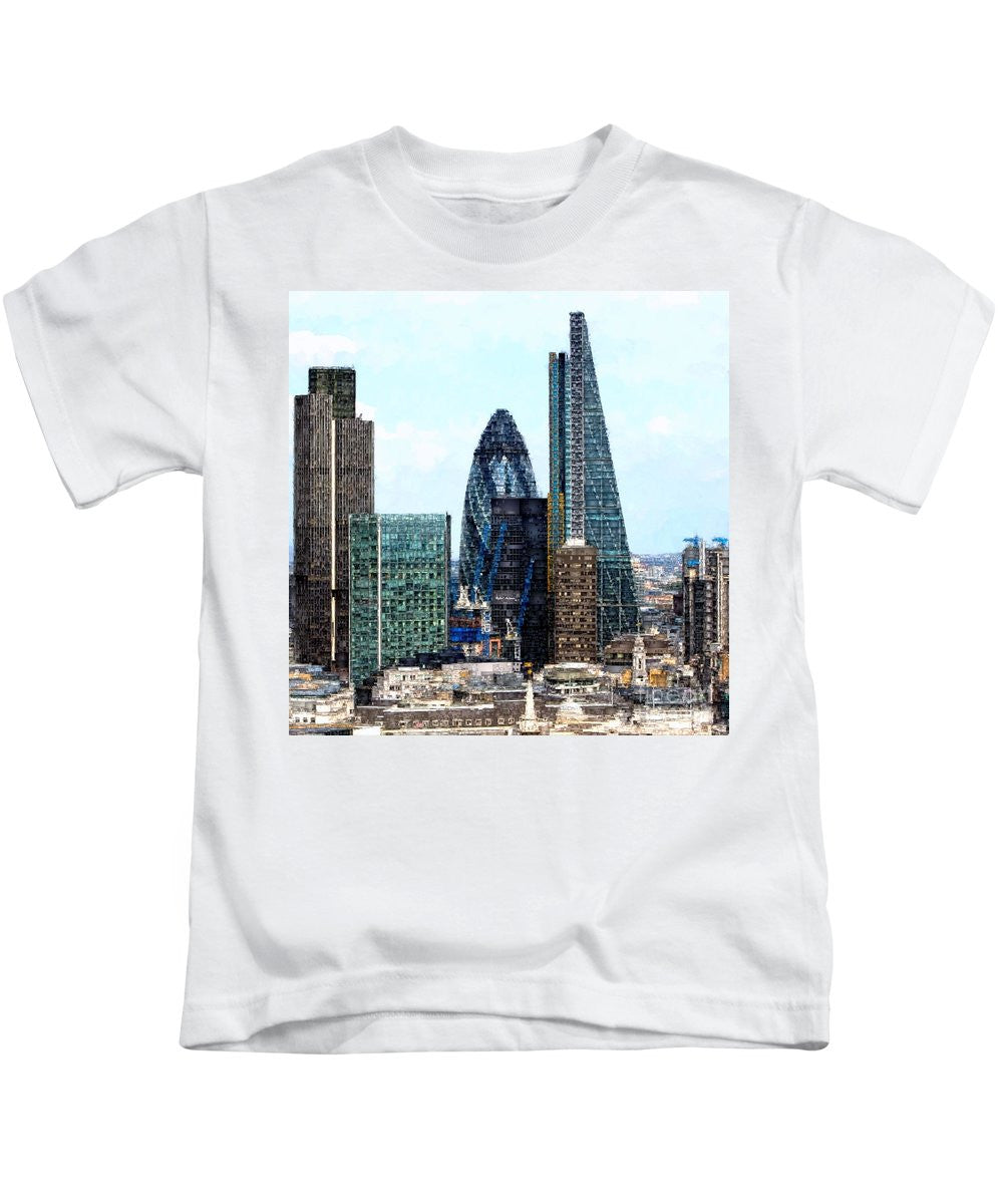 Kids T-Shirt - London Skyline