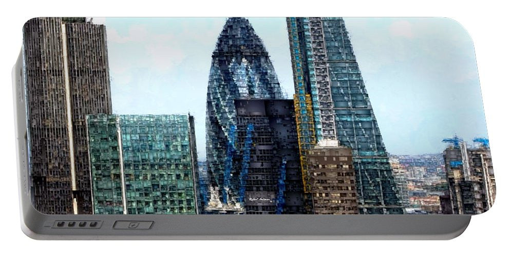 Portable Battery Charger - London Skyline