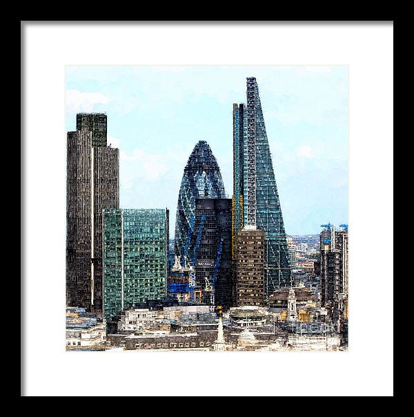Framed Print - London Skyline