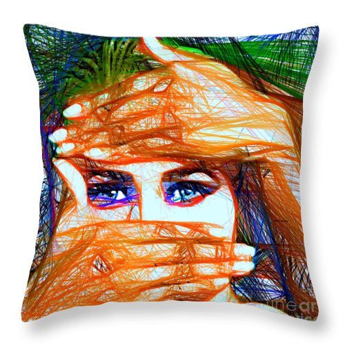 Throw Pillow - Look Out Of The Box