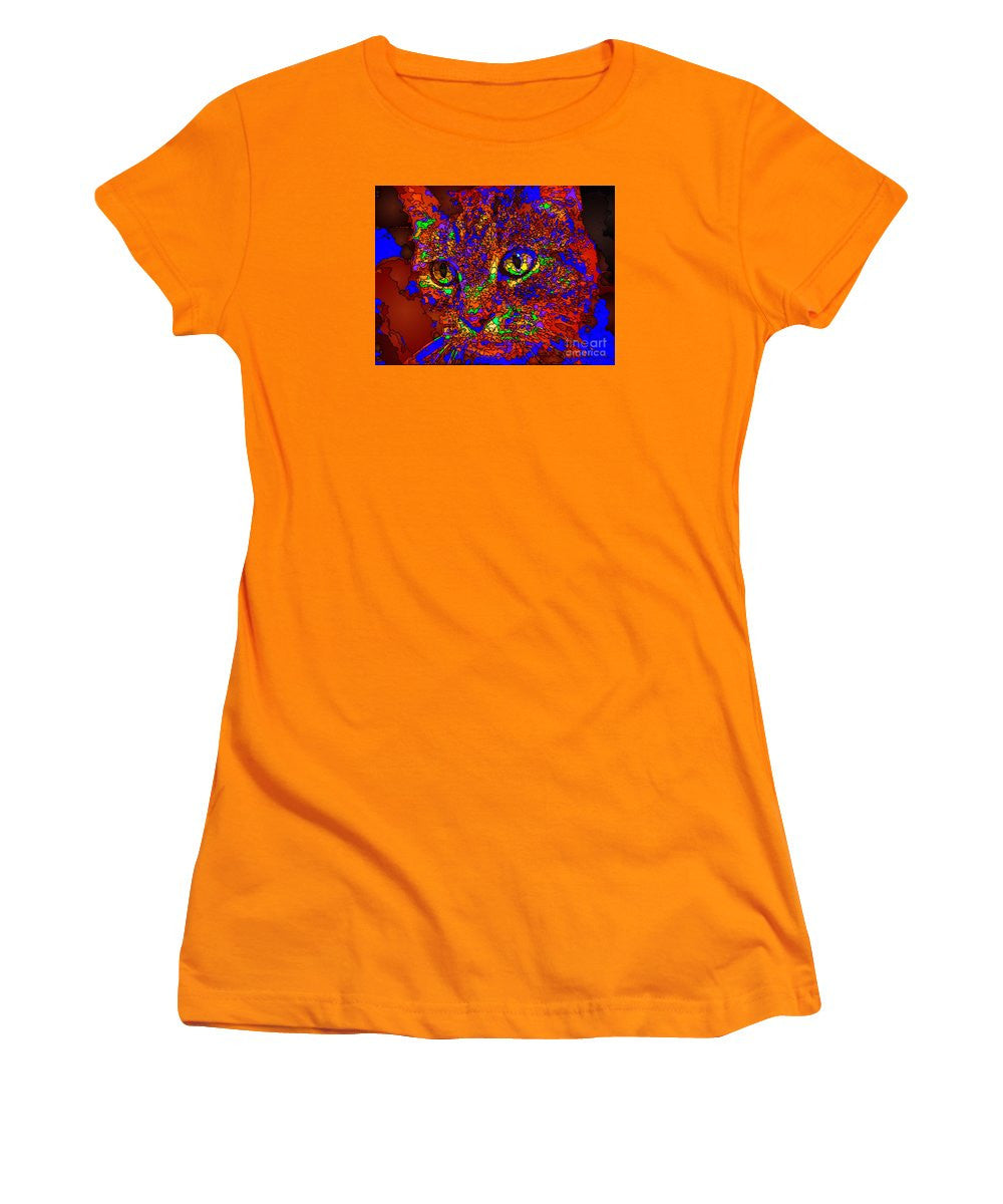 Women's T-Shirt (Junior Cut) - Looking For An Owner. Pet Series