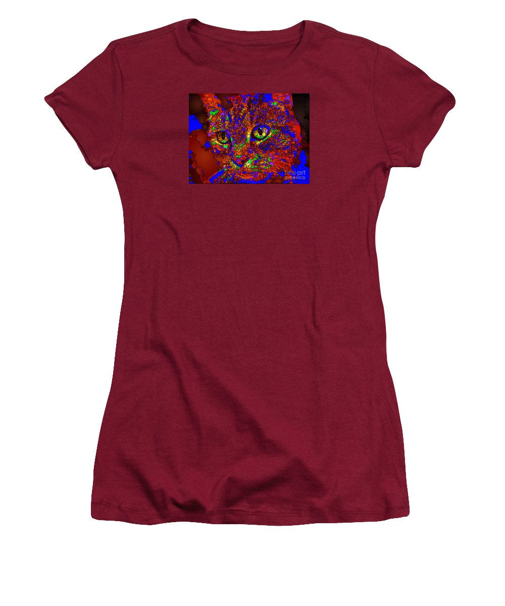 Women's T-Shirt (Junior Cut) - Looking For An Owner. Pet Series