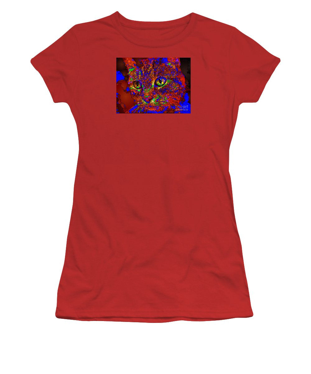 Women's T-Shirt (Junior Cut) - Looking For An Owner. Pet Series