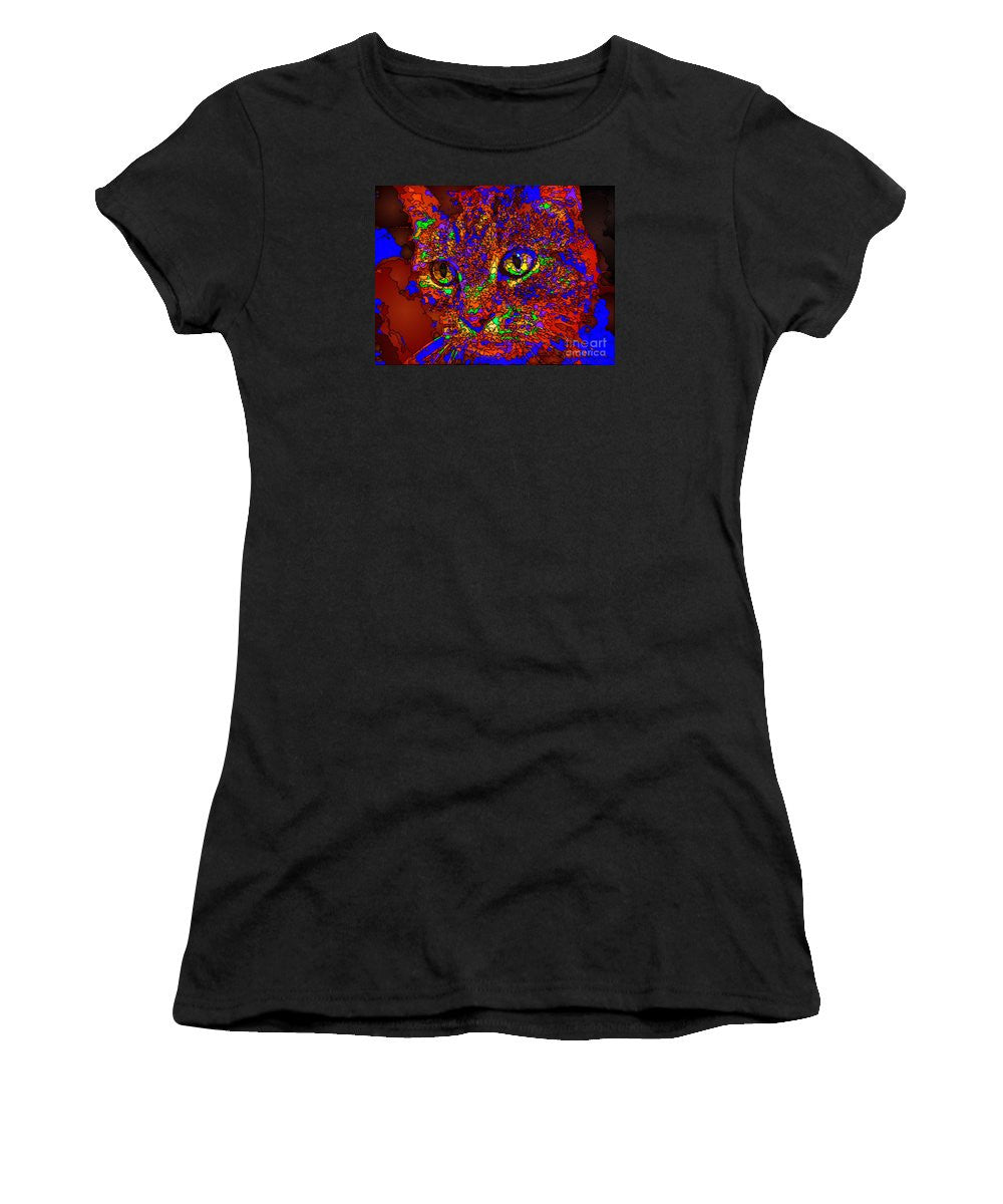 Women's T-Shirt (Junior Cut) - Looking For An Owner. Pet Series