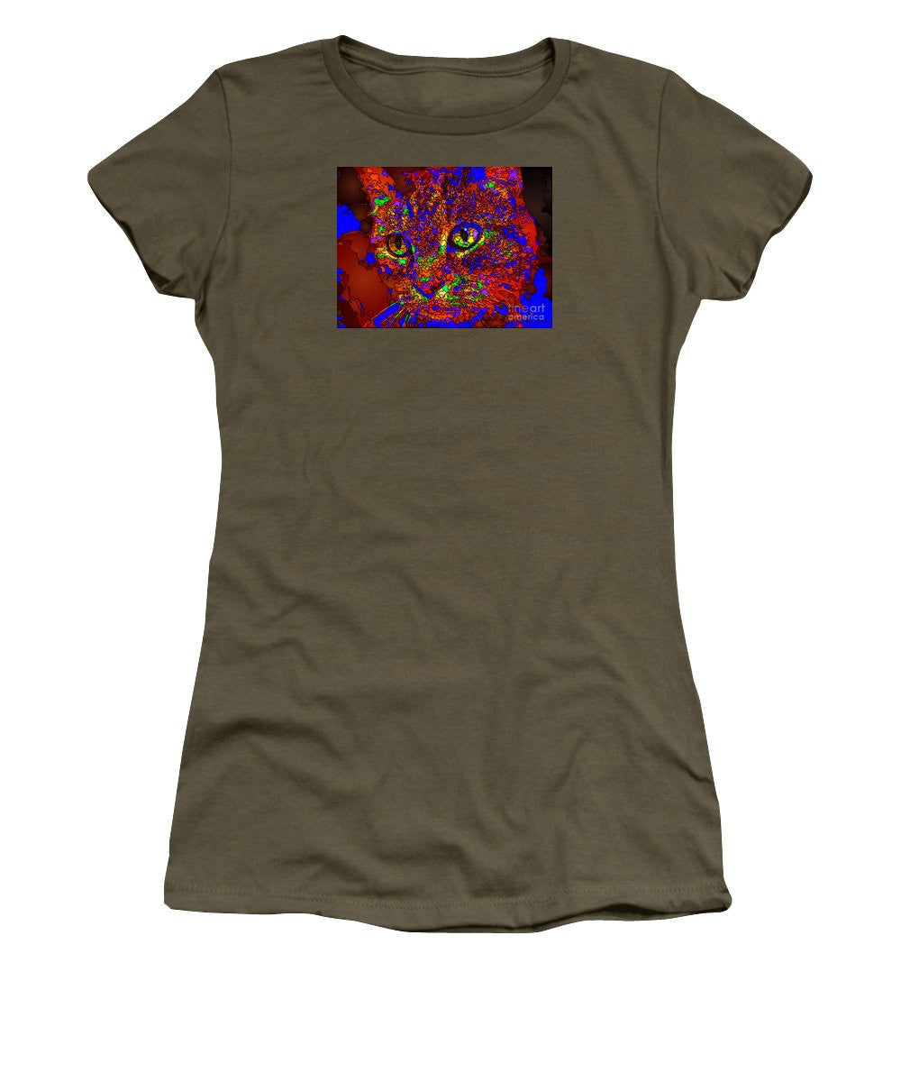 Women's T-Shirt (Junior Cut) - Looking For An Owner. Pet Series