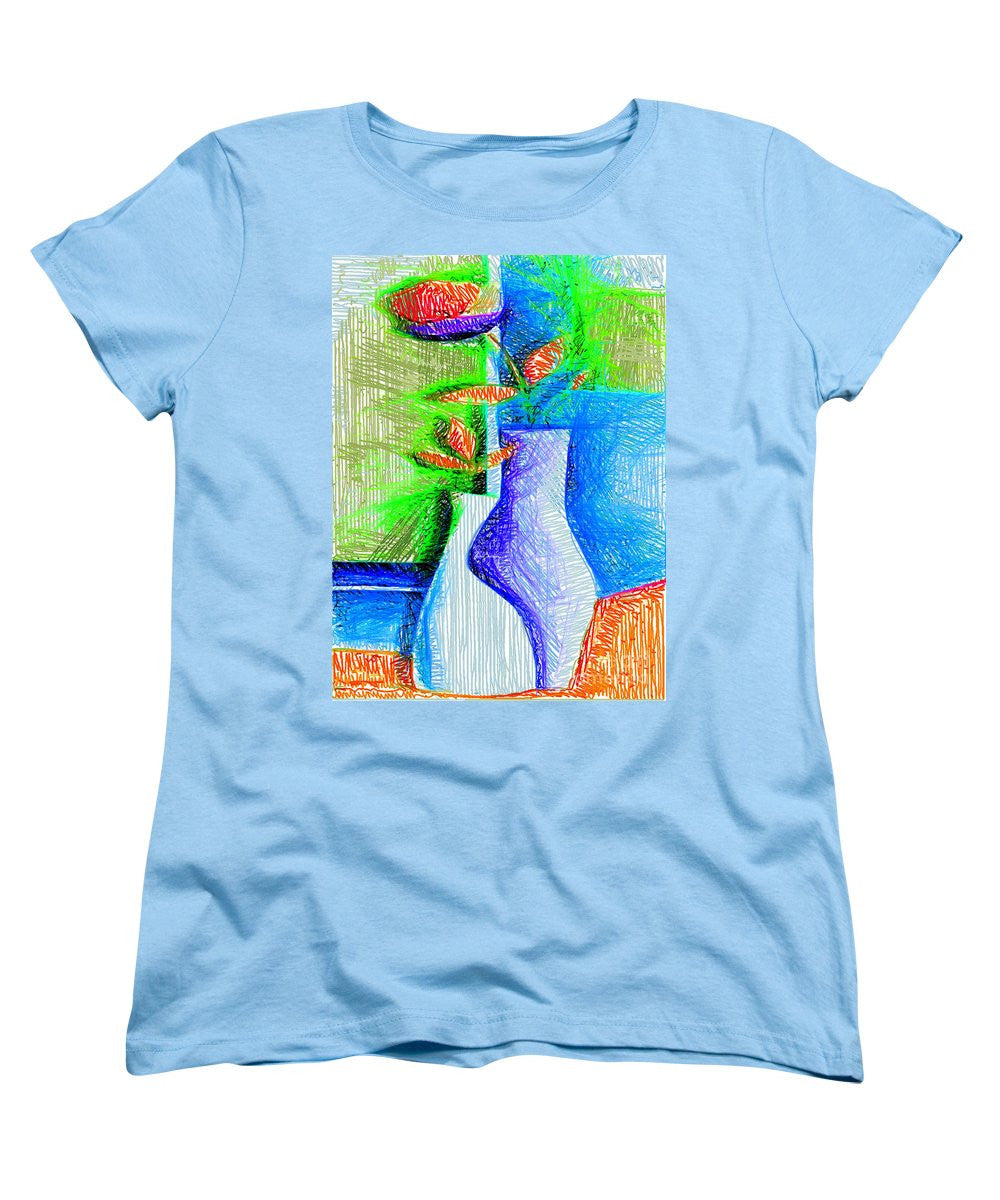 T-shirt pour femme (coupe standard) - Looking Pretty