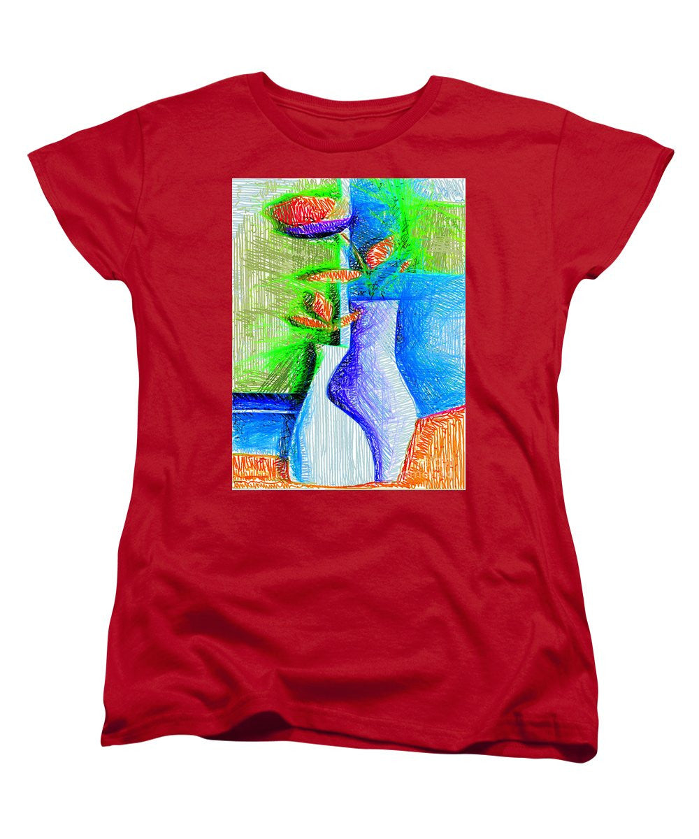 T-shirt pour femme (coupe standard) - Looking Pretty