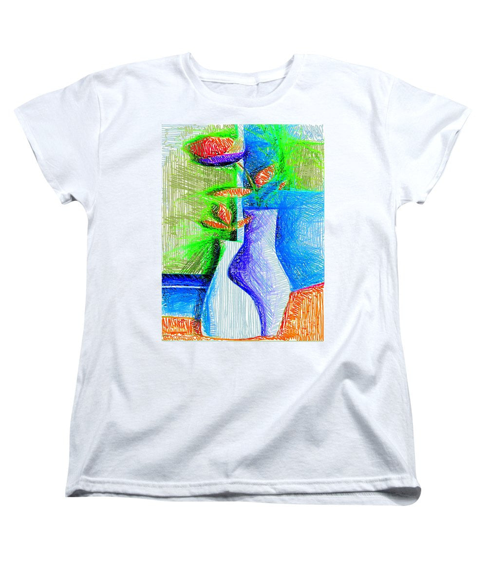 T-shirt pour femme (coupe standard) - Looking Pretty