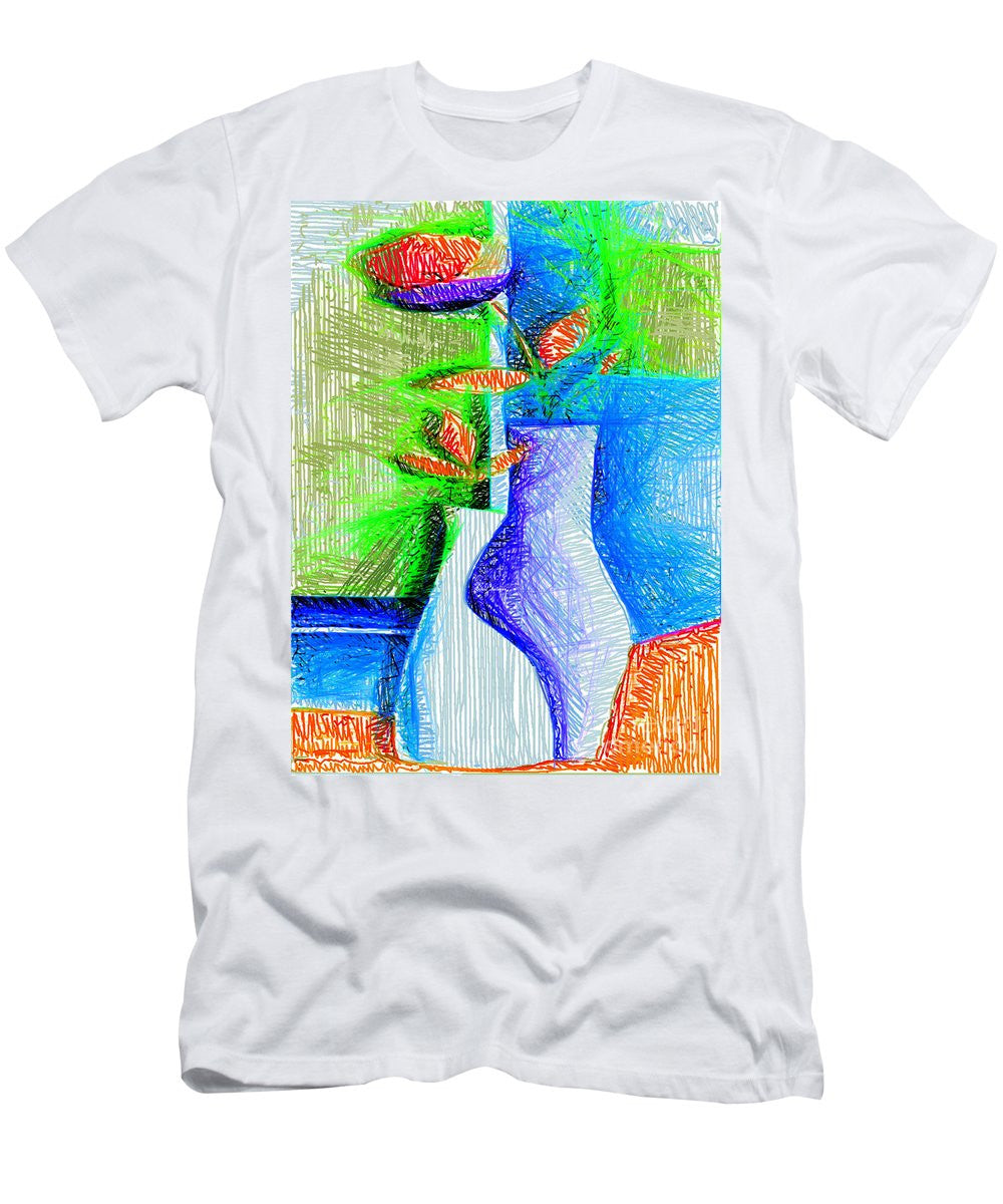 T-shirt pour homme (coupe ajustée) - Looking Pretty