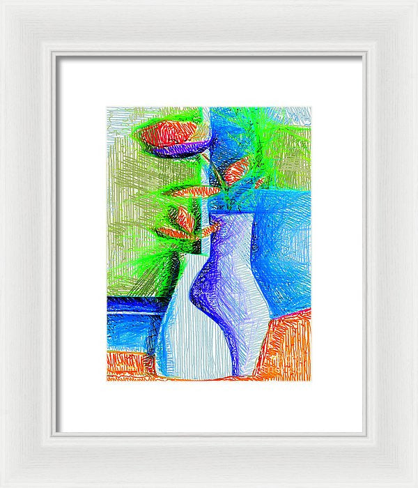 Framed Print - Looking Pretty