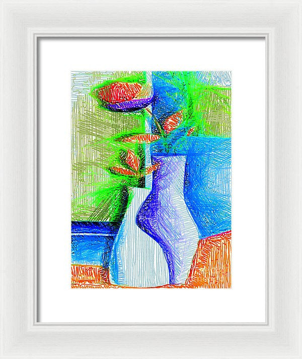 Framed Print - Looking Pretty