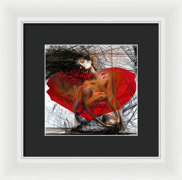 Lost In My Feelings - Framed Print