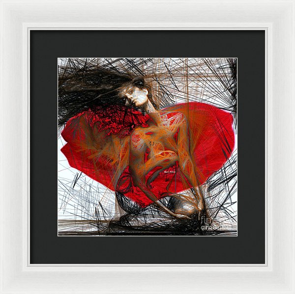 Lost In My Feelings - Framed Print