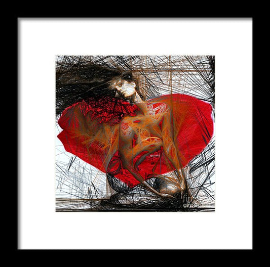 Lost In My Feelings - Framed Print