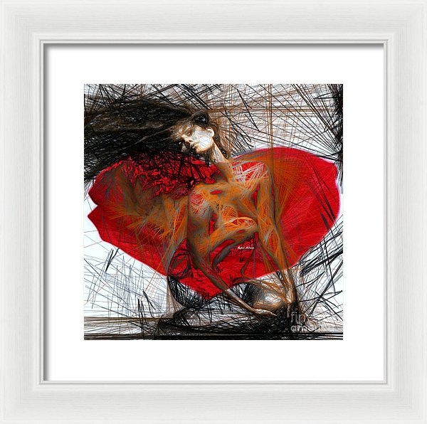 Lost In My Feelings - Framed Print