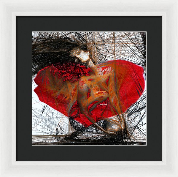 Lost In My Feelings - Framed Print