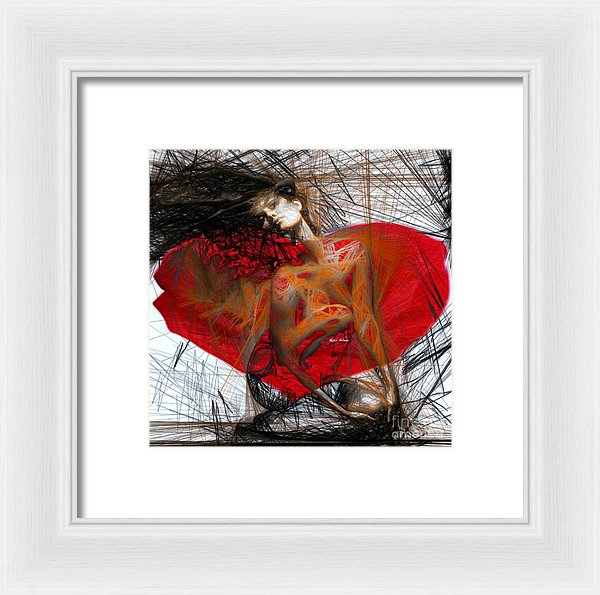 Lost In My Feelings - Framed Print