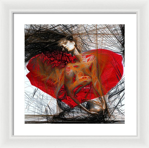 Lost In My Feelings - Framed Print