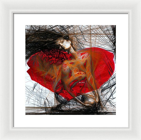 Lost In My Feelings - Framed Print