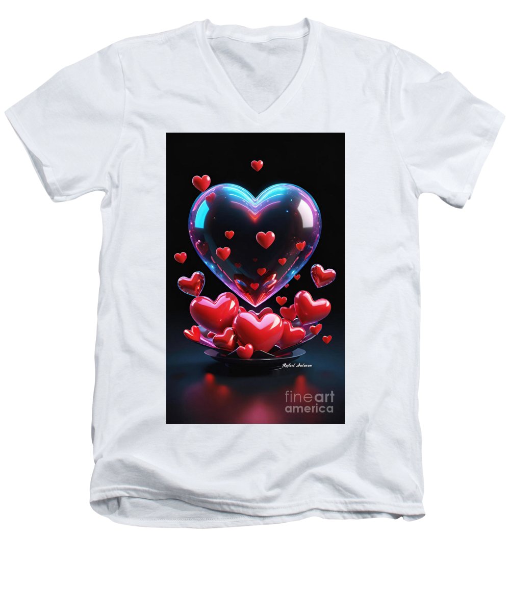 Love is in the Air - Men's V-Neck T-Shirt