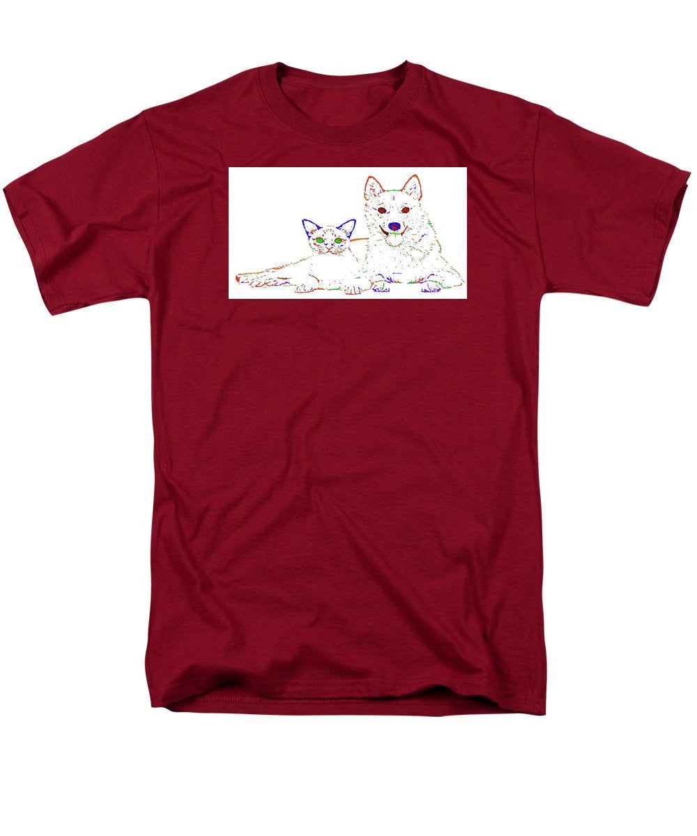 Men's T-Shirt  (Regular Fit) - Love Me. Pet Series