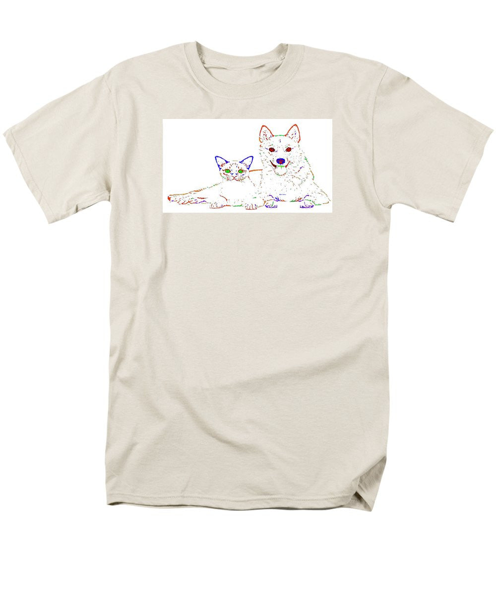 Men's T-Shirt  (Regular Fit) - Love Me. Pet Series