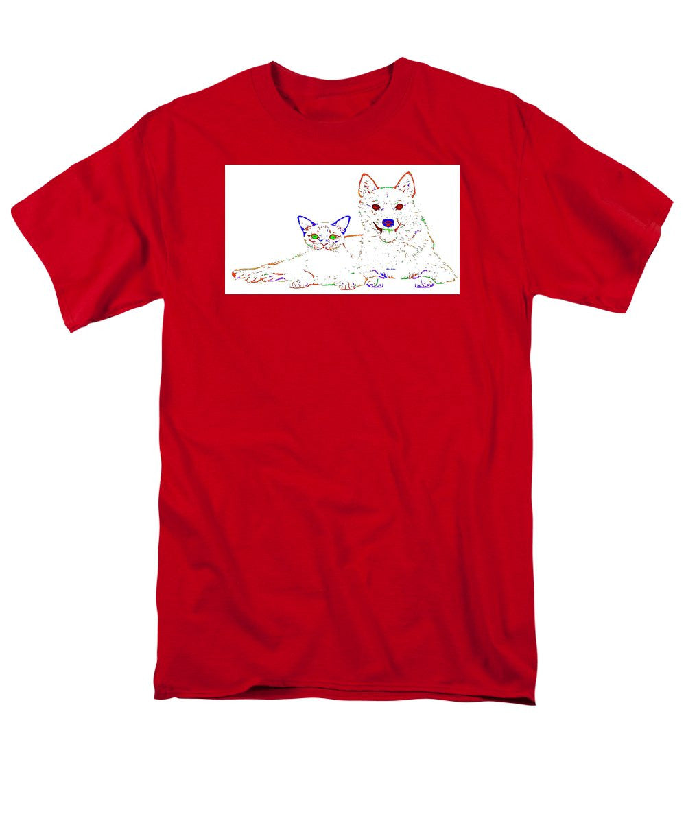 Men's T-Shirt  (Regular Fit) - Love Me. Pet Series