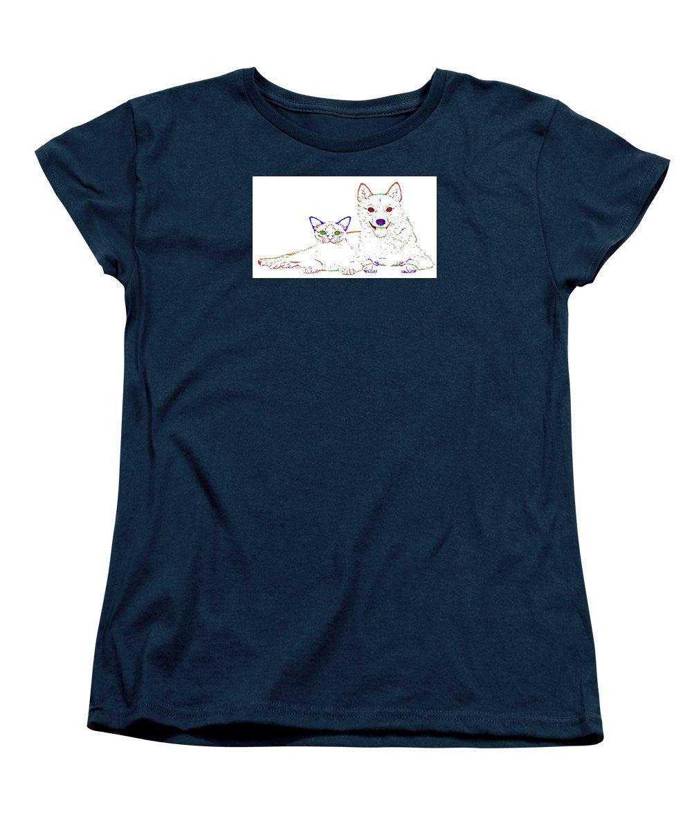 Women's T-Shirt (Standard Cut) - Love Me. Pet Series