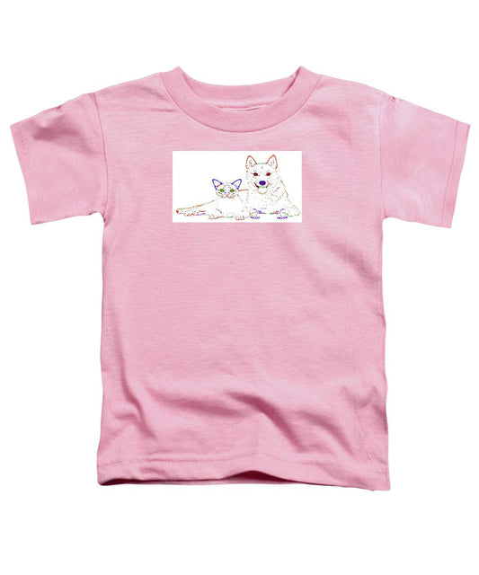 T-shirt pour tout-petits – Série Love Me. Pet