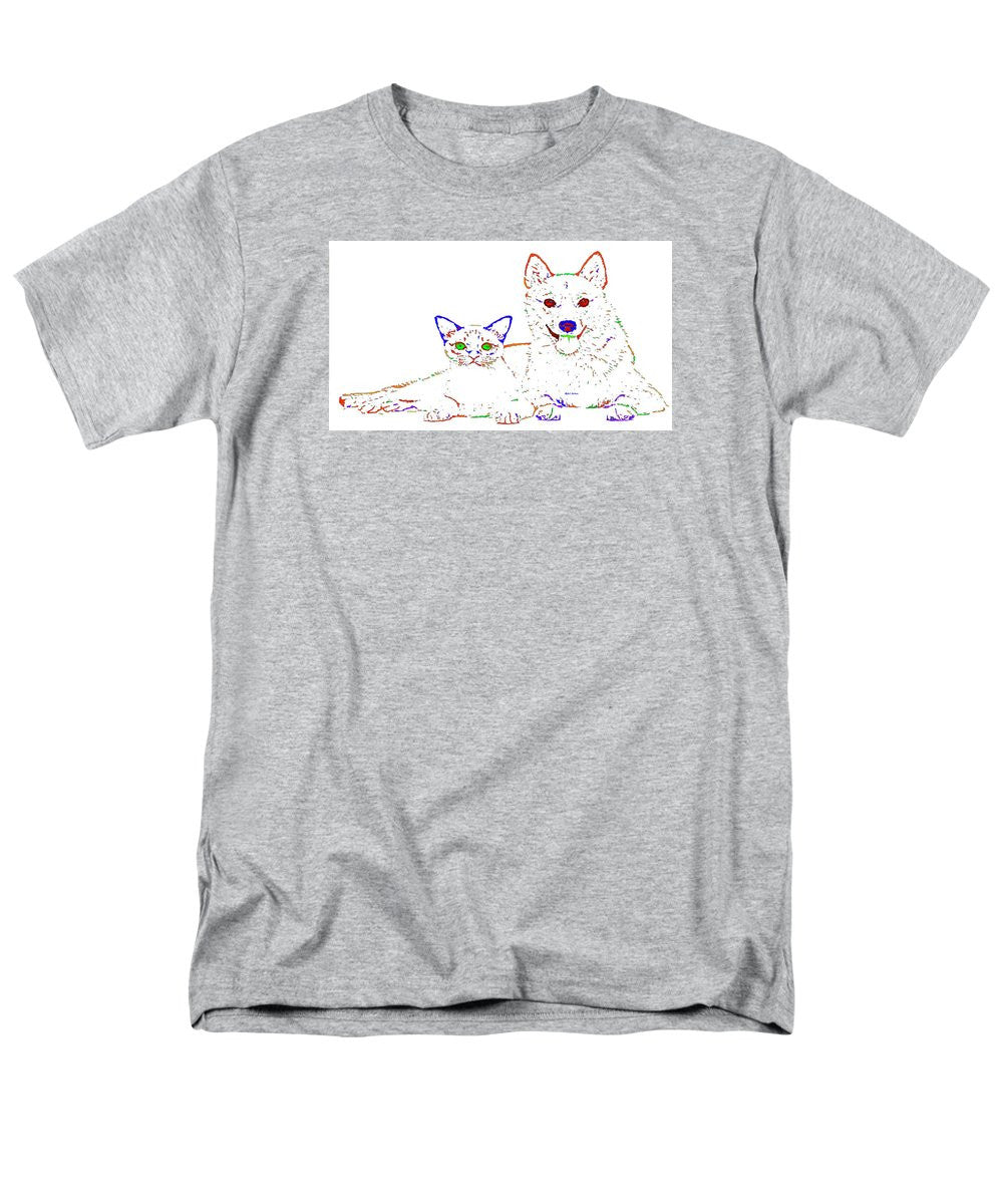 Men's T-Shirt  (Regular Fit) - Love Me. Pet Series