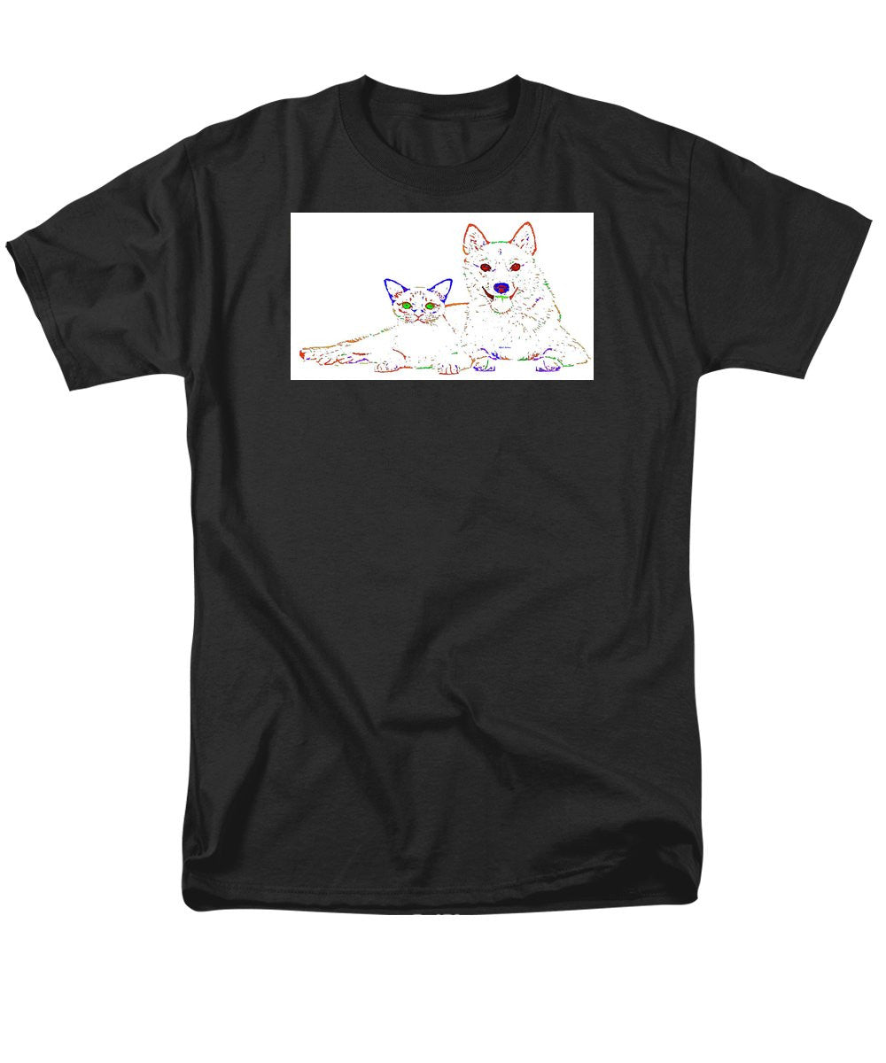 Men's T-Shirt  (Regular Fit) - Love Me. Pet Series