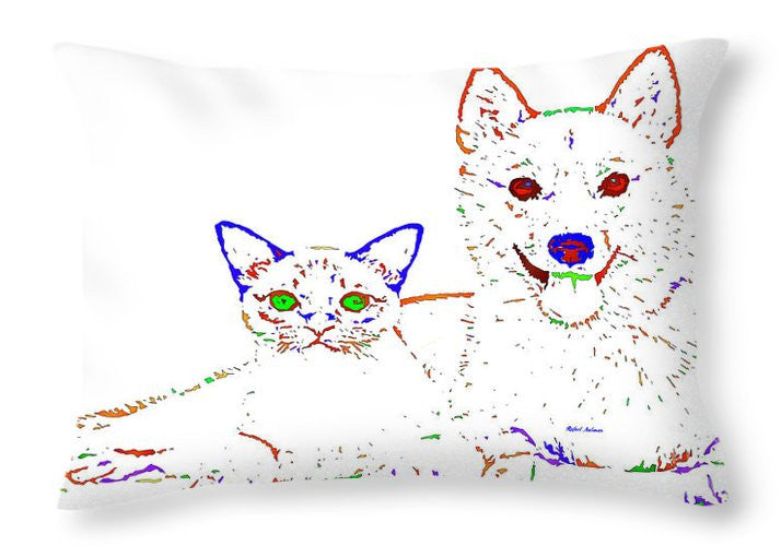 Throw Pillow - Love Me. Pet Series