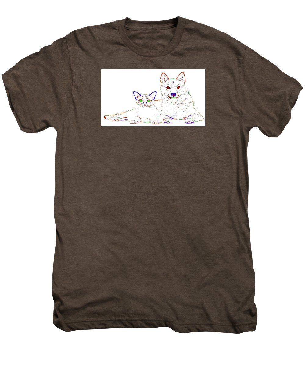 Men's Premium T-Shirt - Love Me. Pet Series