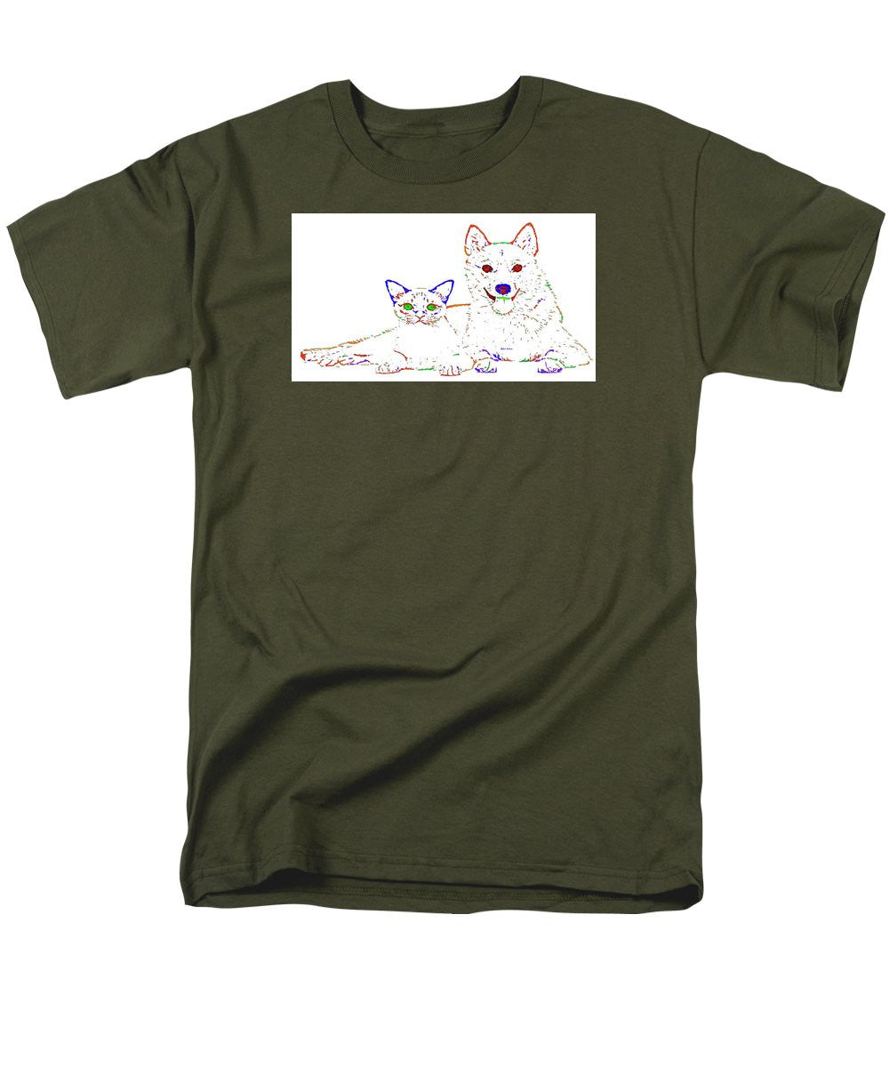 Men's T-Shirt  (Regular Fit) - Love Me. Pet Series