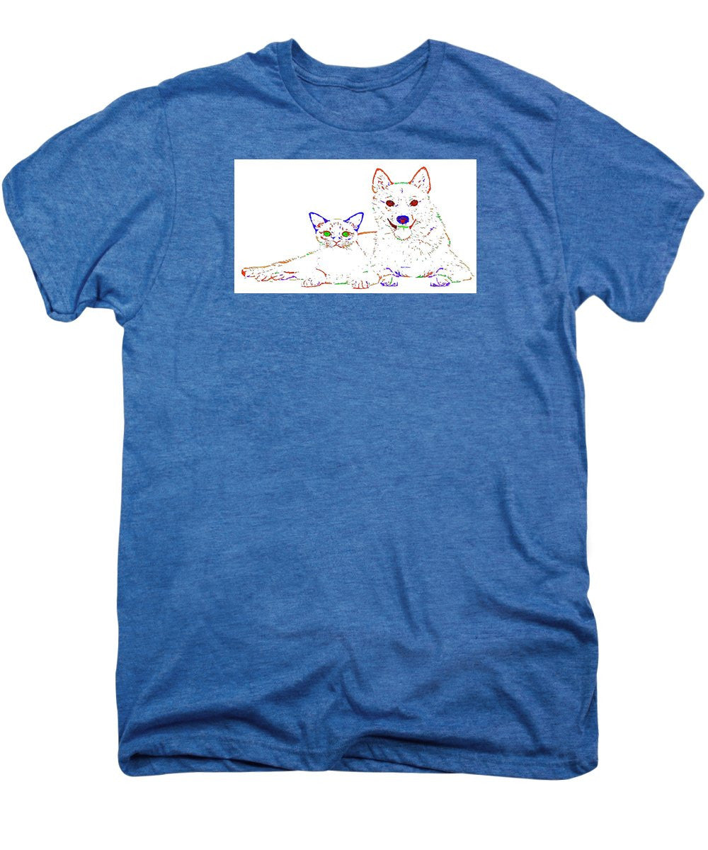 Men's Premium T-Shirt - Love Me. Pet Series