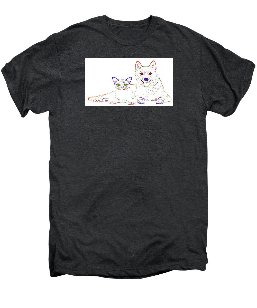 Men's Premium T-Shirt - Love Me. Pet Series